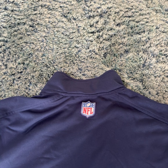 Nike On Field 1/4 Zip Player Team Issue NFL LA Rams Football Large Pullover - Picture 5 of 7